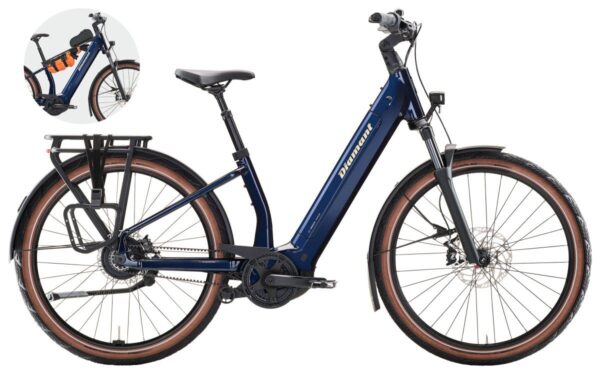 DIAMANT Suvea Style (600 Wh) MITTERNACHTSBLAU S-M 43cm S-M 2026