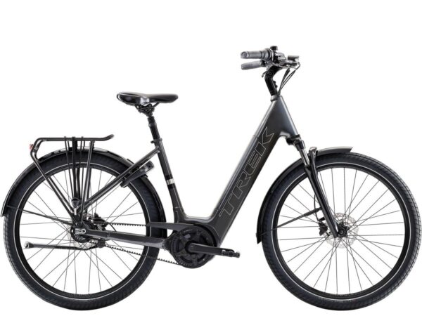 TREK District+ 3 Lowstep Belt 500WH Dames LITHIUM GREY L 55cm L 2026