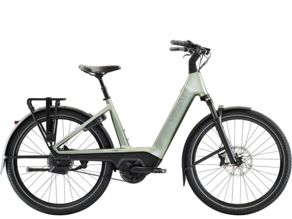 TREK Charter+ 5 Auto 800 Wh Lowstep DAMES LICHEN GREEN M 50cm M 2026