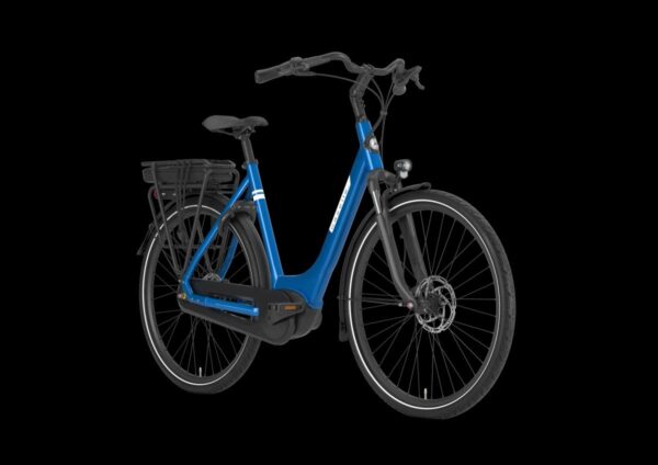 GAZELLE Paris HMB test e-bike Dames Tropical Blue Glans 53cm 2024